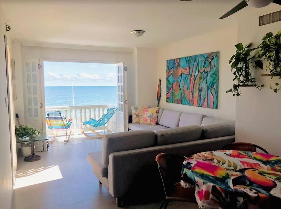 Apt. With Rooftop & Ocean View In The Old Cartagena