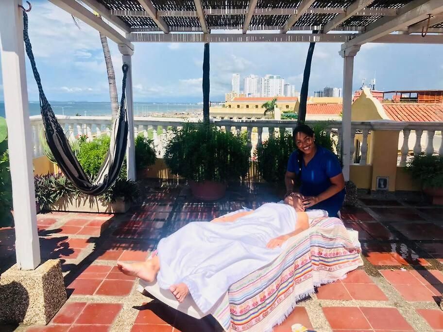 Apartment Apt. With Rooftop & Ocean View In The Old Cartagena