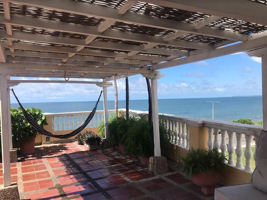 Apt. With Rooftop & Ocean View In The Old * Cartagena