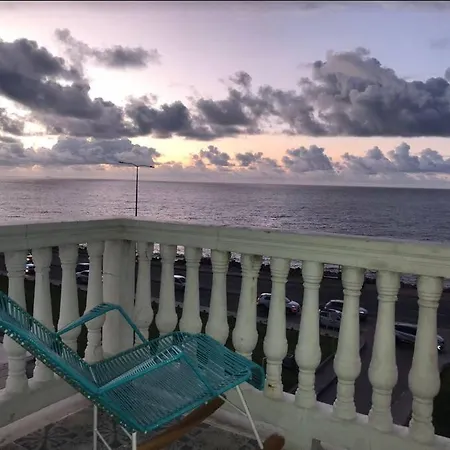 Apt. With Rooftop & Ocean View In The Old * Cartagena