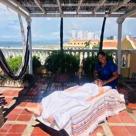 Apartment Apt. With Rooftop & Ocean View In The Old Cartagena