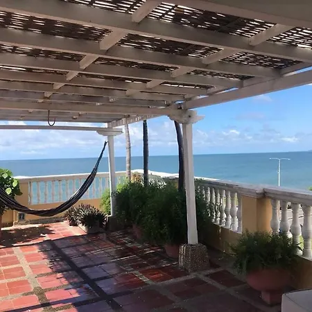 Apt. With Rooftop & Ocean View In The Old * Cartagena